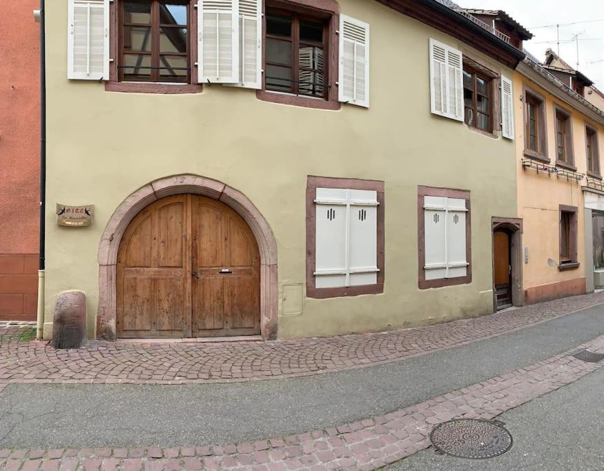Studio Les Hirondelles - 2 Personnes A Ribeauville エクステリア 写真